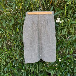 Vintage Bobbie Brooks Houndstooth Pencil Skirt